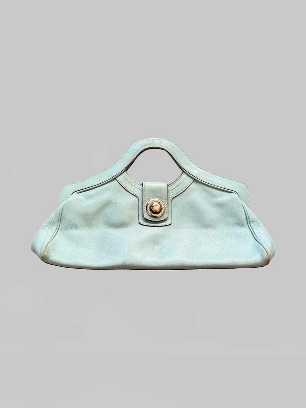 MARC JACOBS Leather Shoulder Bag in Blue